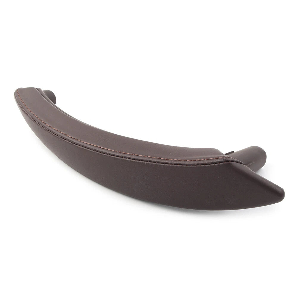 1Pcs Door Trim Pull Handle Right Side Leather for BMW X5 X6 (2007–2013)