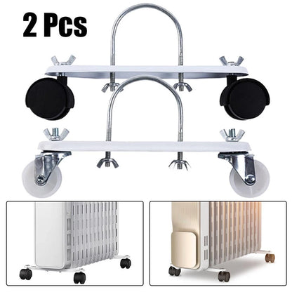 2X Oil Ting Radiator Electric Heater Pulley Bracket for Mobile Use
