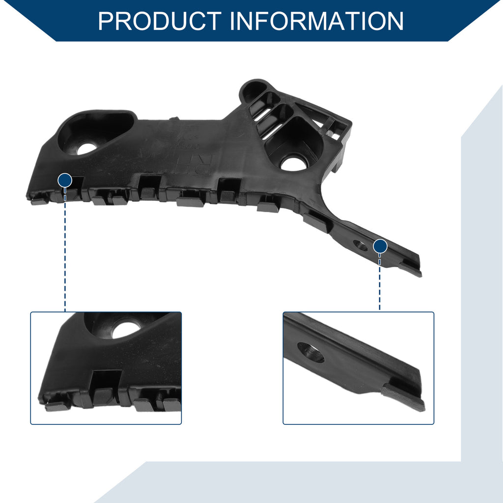 Right Front Bumper Support Bracket Replacement for Mazda 6 (2014–2020)