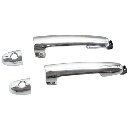 Chrome Front Door Handles LH+RH for Toyota Hilux (2005–2015)