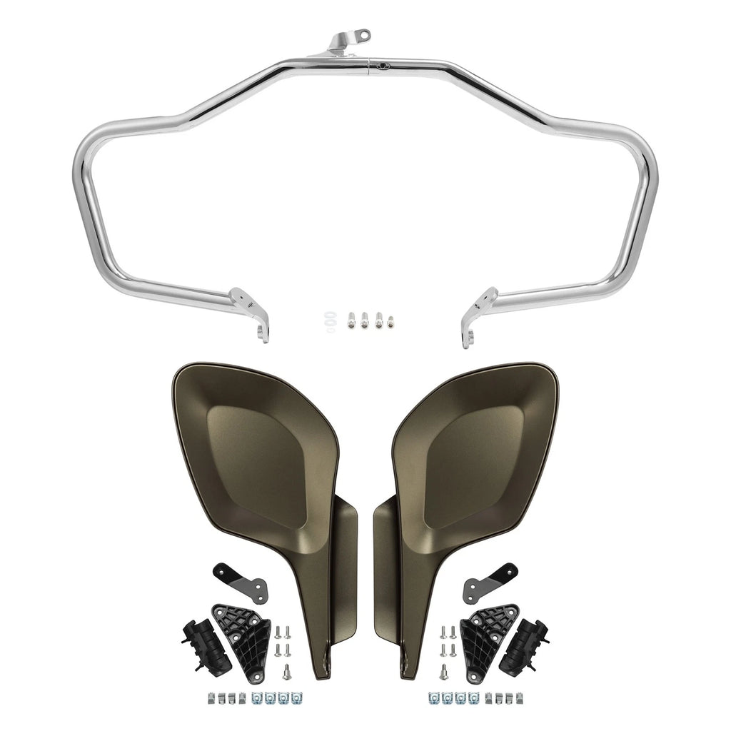 Engine Guards Bar & Side Fairings for BMW R18 Transcontinental (2021–2025)