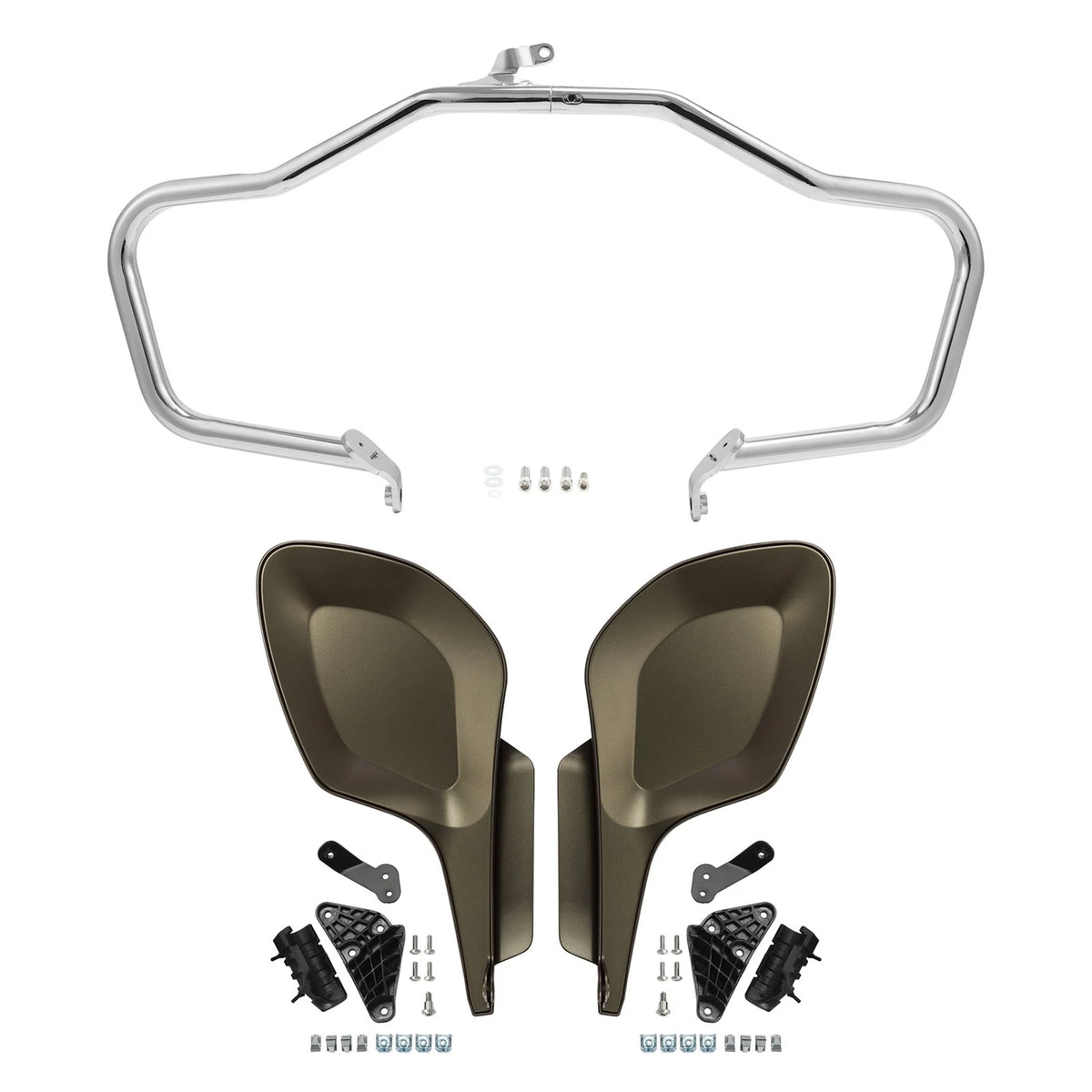 Engine Guards Bar & Side Fairings for BMW R18 Transcontinental (2021–2025)
