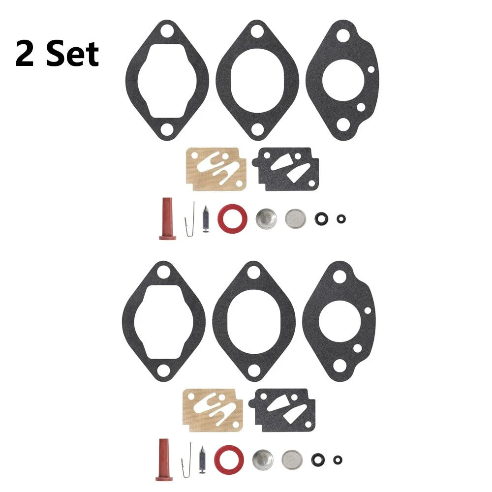 Set of 2 Carburetor Kits for Eska Sears Ted Williams Tecumseh Outboard Motor (1961–1987)