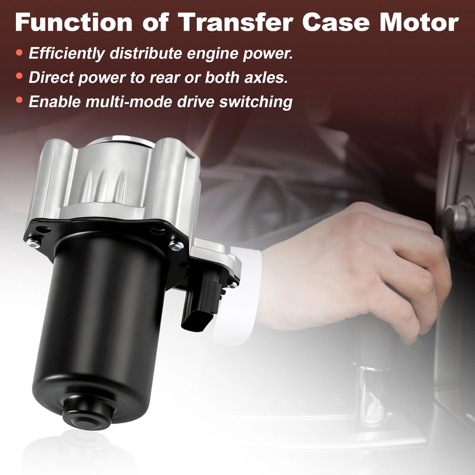 Transfer Case Shift Motor Replacement for Dodge Durango and Jeep Grand Cherokee (2014–2019)