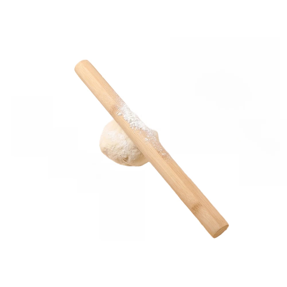 30cm Wooden Rolling Pin for Baking Pastry Pizza Bread