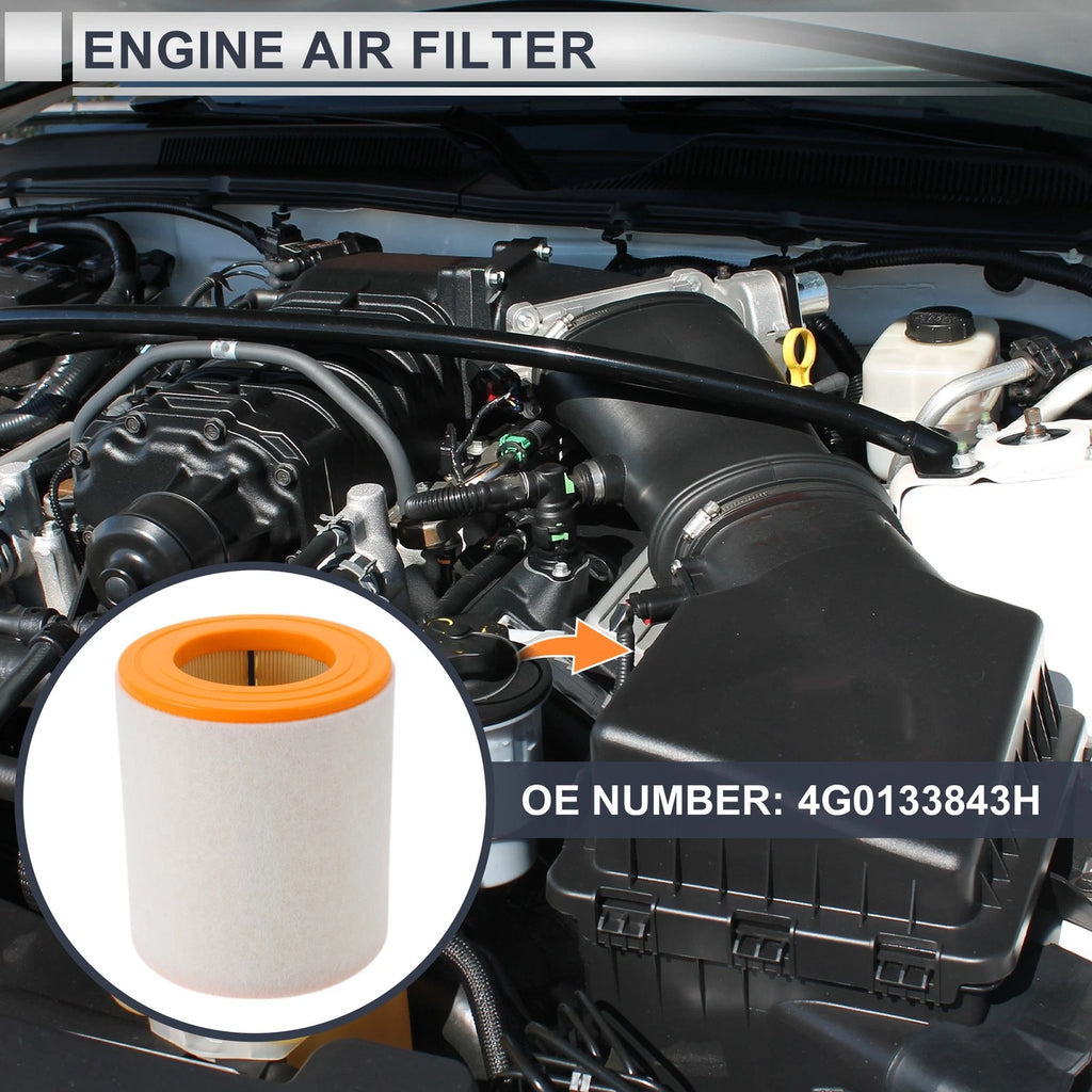 Engine Air Filter Replacement for Audi A6 2.0L (2012–2018)