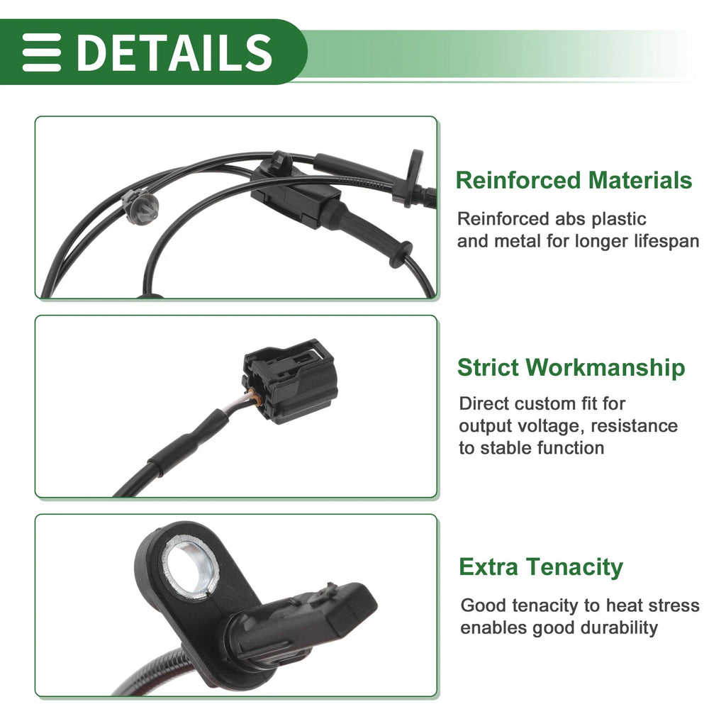 ABS Wheel Speed Sensor Replacement for Mazda 3 (2019–2019) Front Left