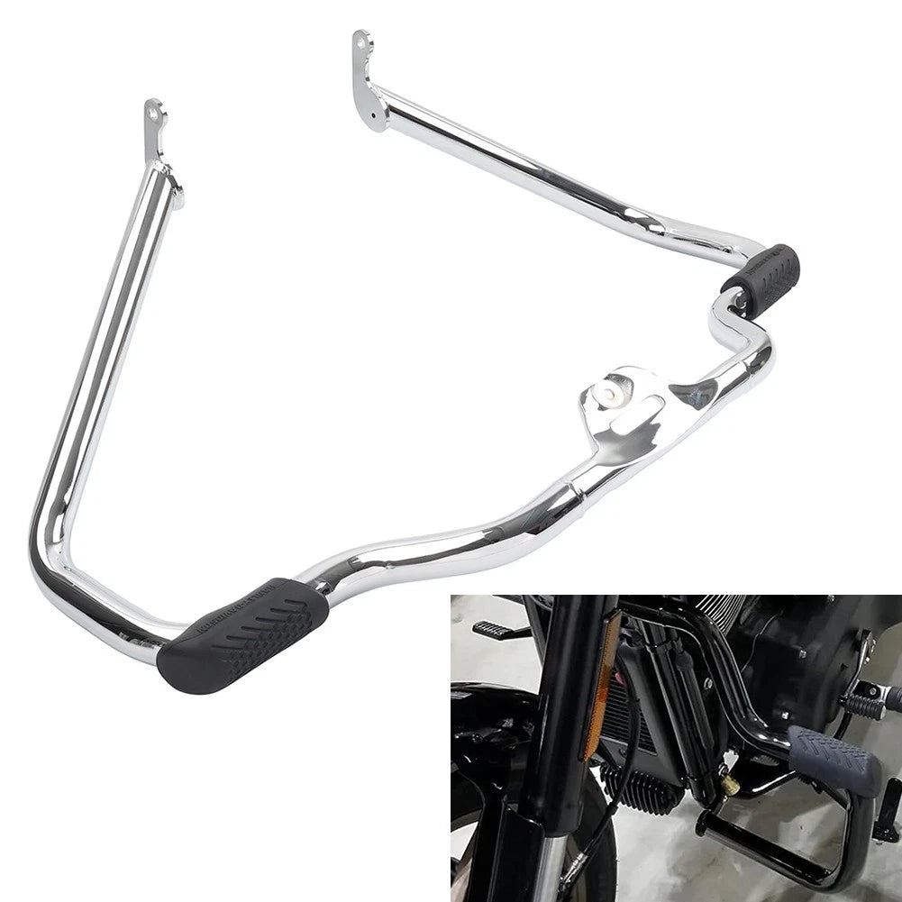 Front Engine Guard Highway Crash Bar for Harley Softail Fat Boy (2018–2024) Chrome