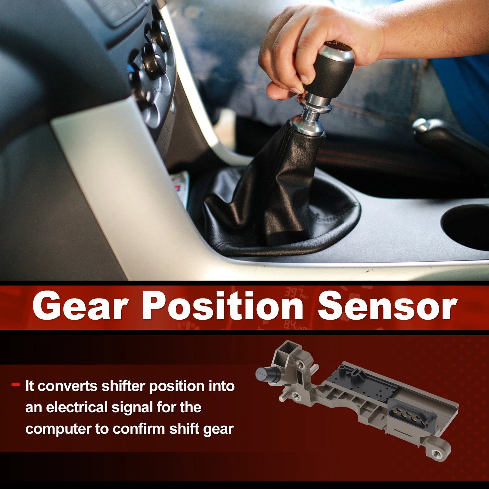 Gear Selector Position Sensor with Speed Sensor for BMW F01 F02 (2011–2012)