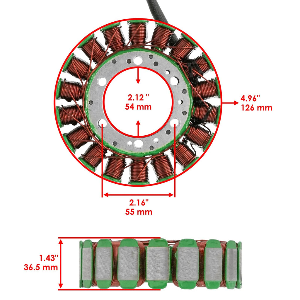 Stator and Gasket Replacement for Suzuki Boulevard C50 VL800C (2006–2012)