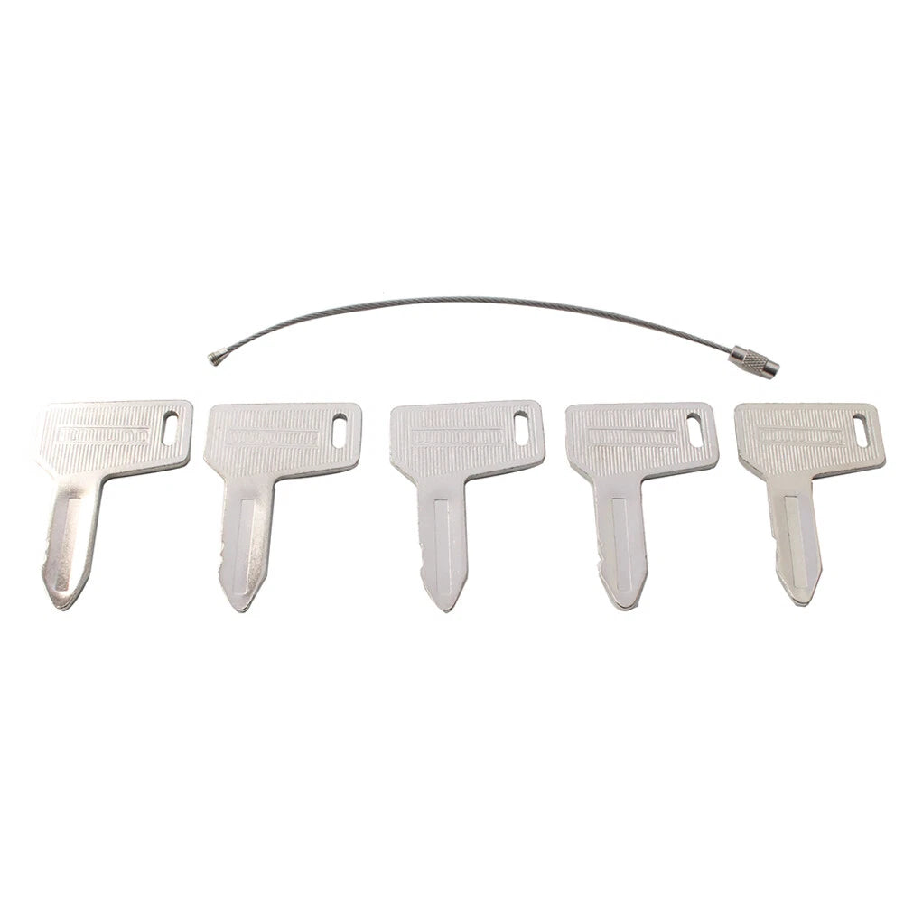 5PCS Ignition Keys w/Ring for Yanmar