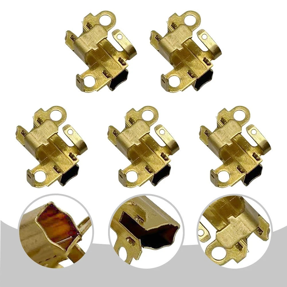 5pcs Electric Hammer Carbon Brushes Holder Kit for