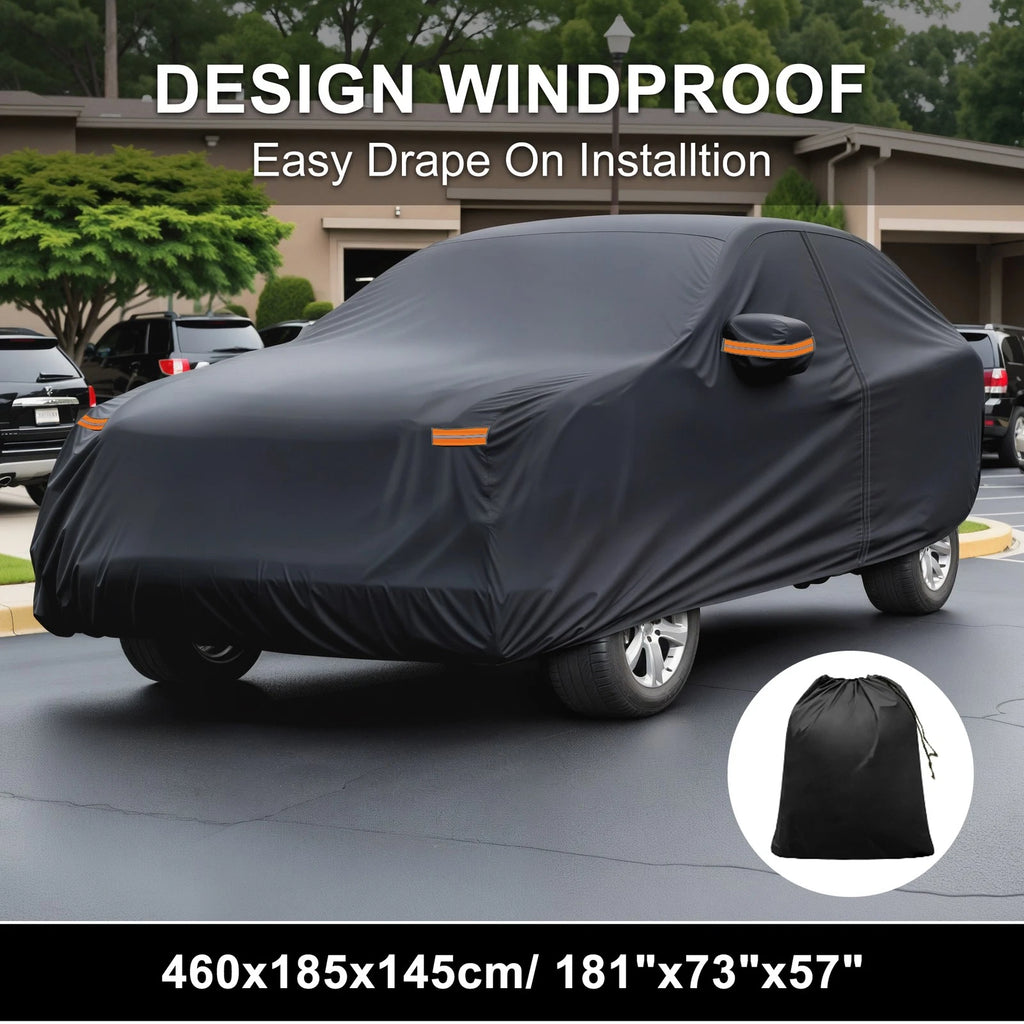 Waterproof 210D Car Cover with Zipper for Mazda CX-5 (2013–2017)