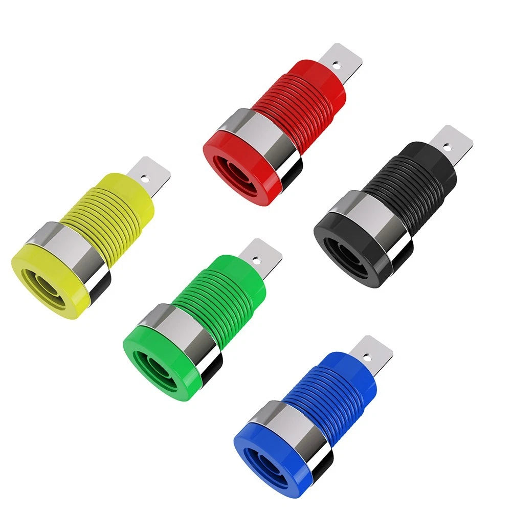 10X Banana Socket Panel Mount Connectors 12mm for Various Applications