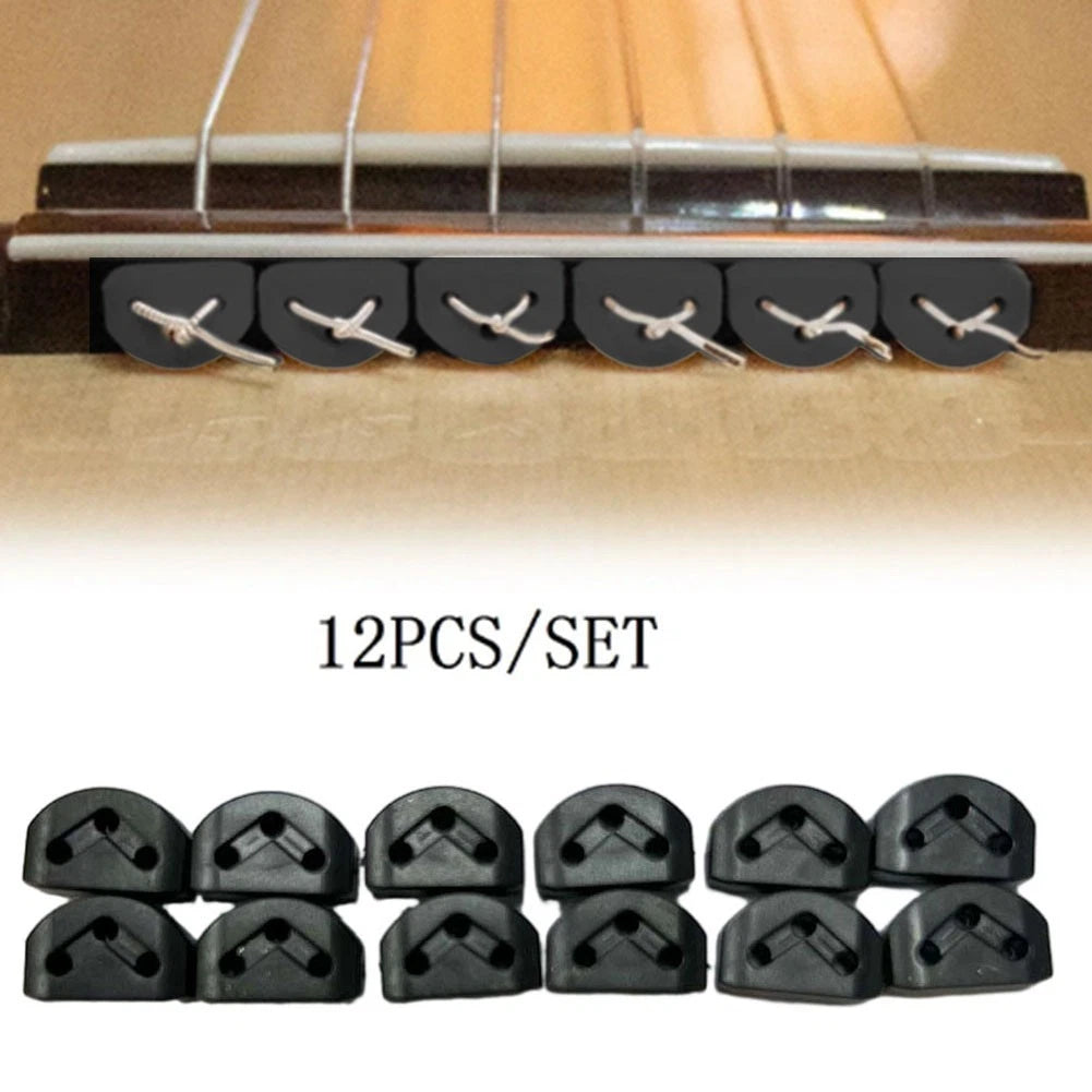 String Retainer for Guitar and Ukulele - Improved Volume, Longer Life
