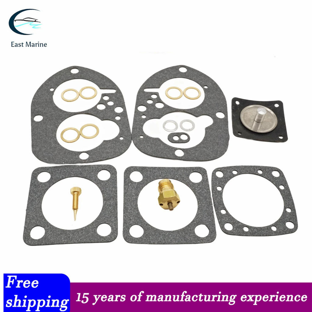 FOR SOLEX 44PA1 CARBURETOR KIT AQ BB VOLVO PENTA INBOARD MARINE 856471 856472