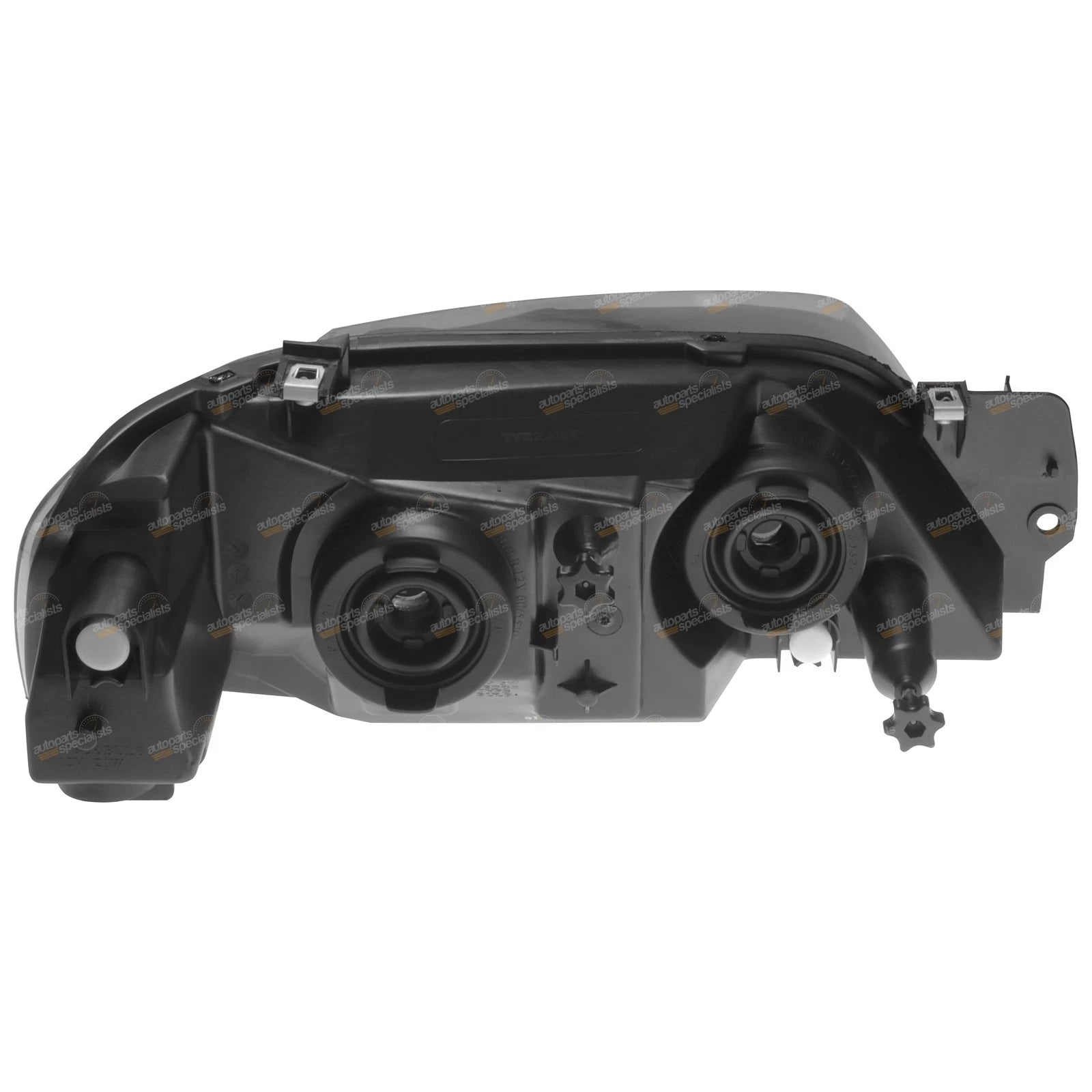 LH Black Headlight for Ford Falcon BF (2005–2011) Left Passenger