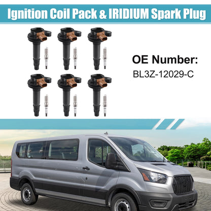 Set of 1 Ignition Coils Pack No. BL3Z-12029-C for Expedition V6 3.5L (2015–2017)