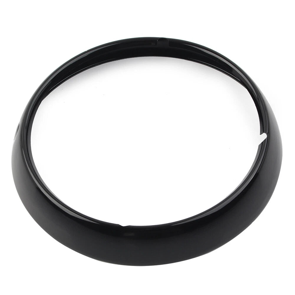 7" Headlight Trim Ring Visor Light Cover for Harley Touring (2014–2023)
