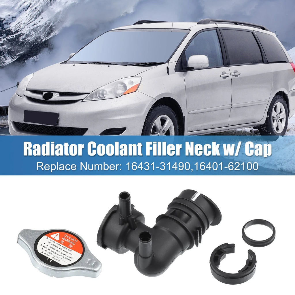 Engine Coolant Filler Neck Replacement for Toyota Lexus (2007–2016)