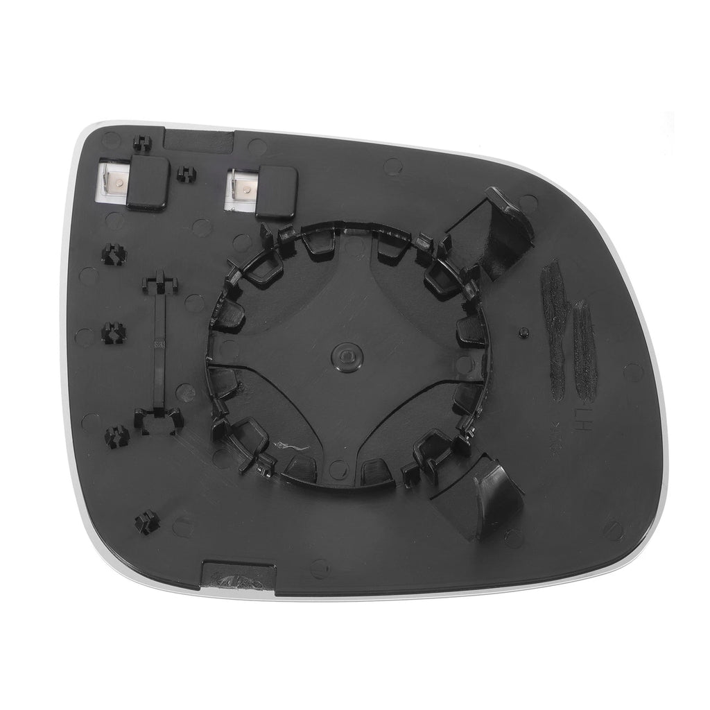 Left Side Heated White Mirror Glass for Audi Q5 (2008–2016)