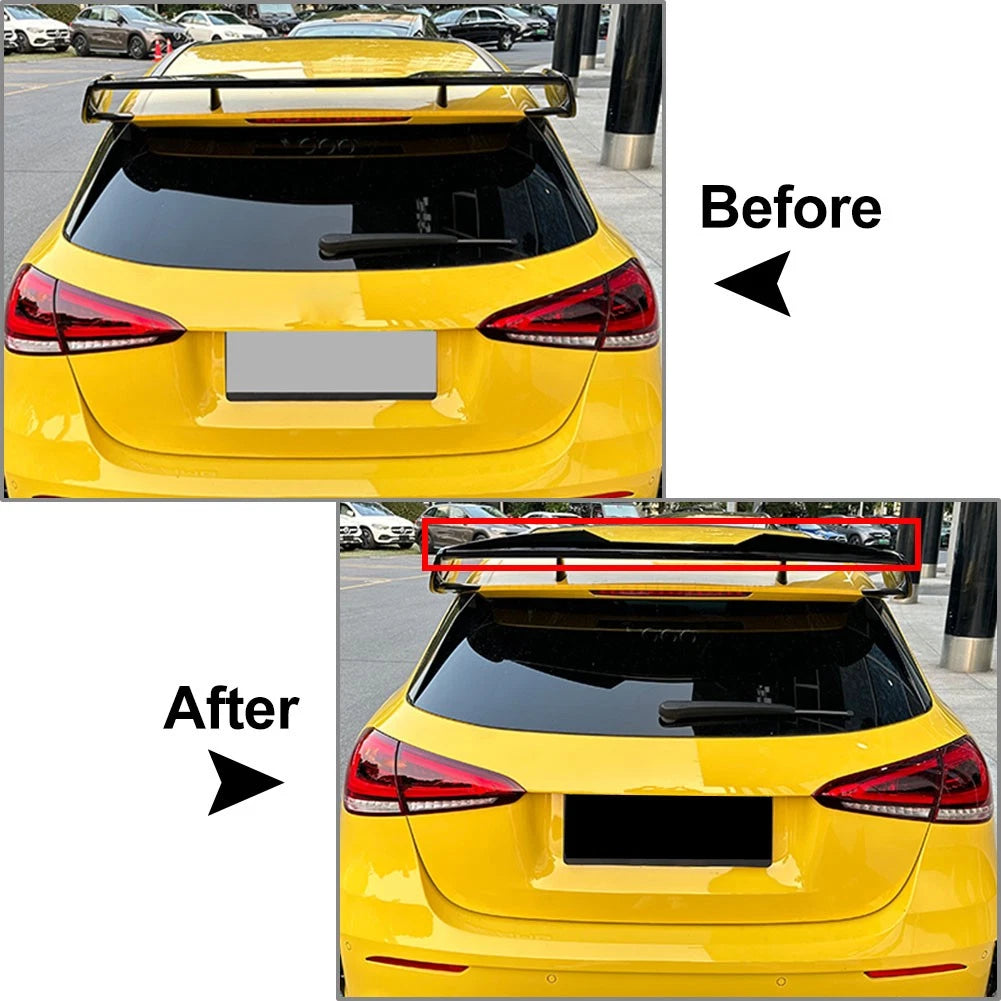 Rear Spoiler Wing for Mercedes Benz A-Class W177 (2018–2023) Gloss Black