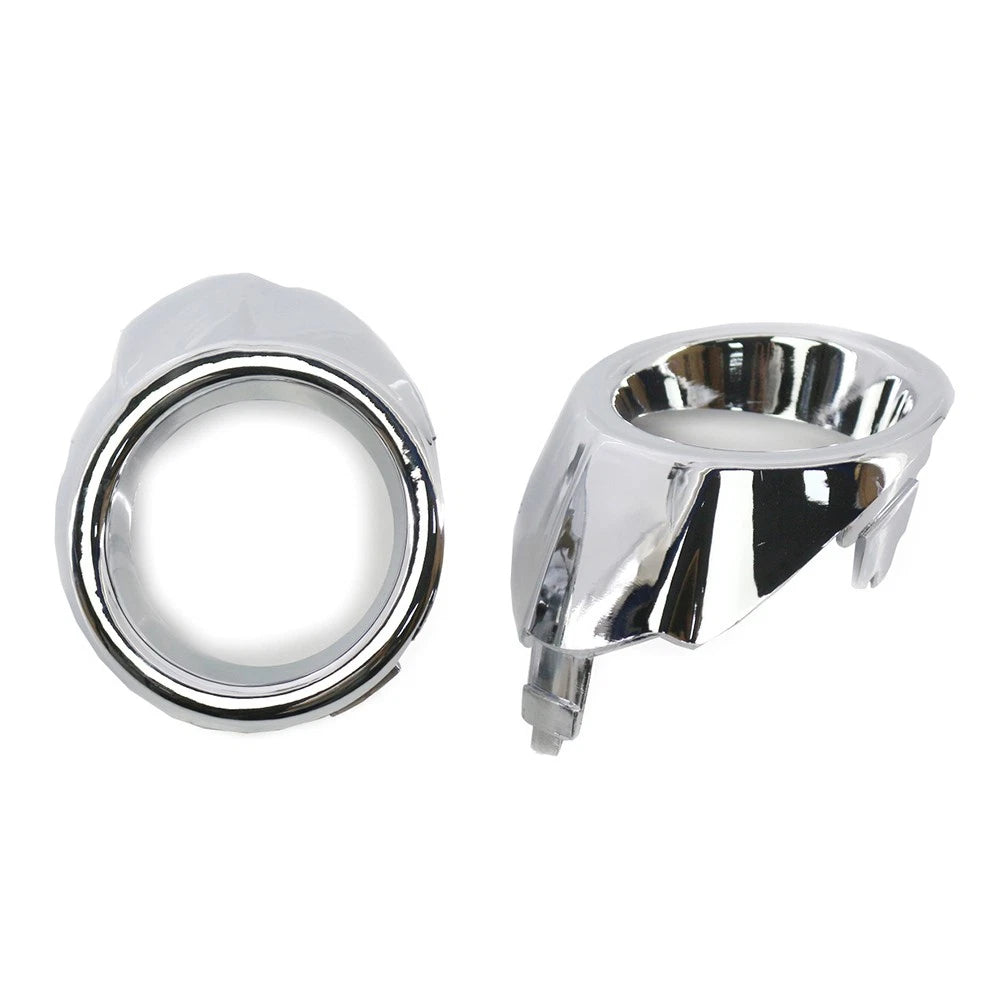 Chrome Fog Light Lamp Frame Surround Cover Trim for Ford Fiesta (2008–2012)