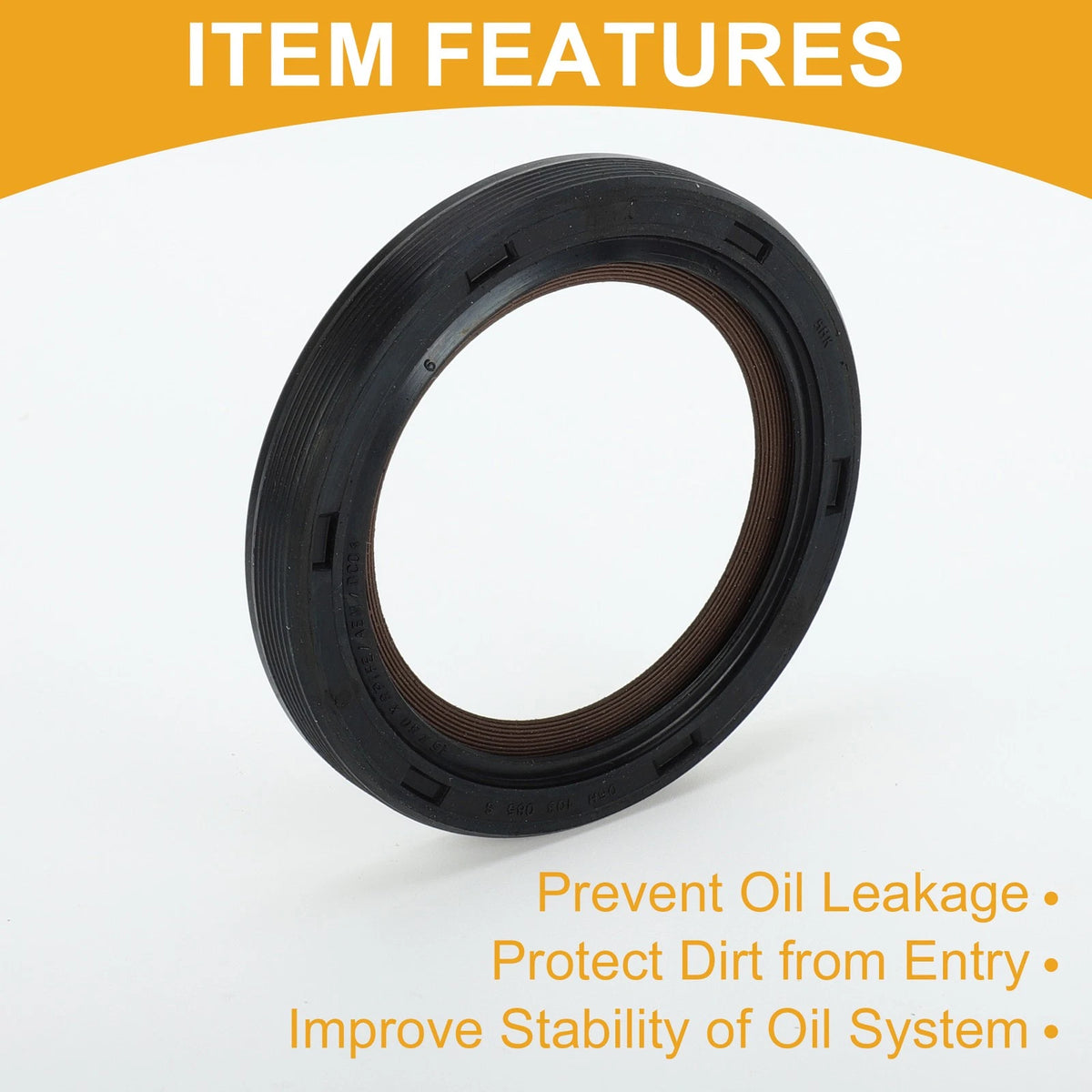 1 Pc Front Crankshaft Oil Seal for VW Golf (2006–2014) 06H103383G/06H103085G