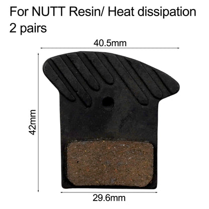 2X Disc Brake Pads for NUTT Bicycle Components