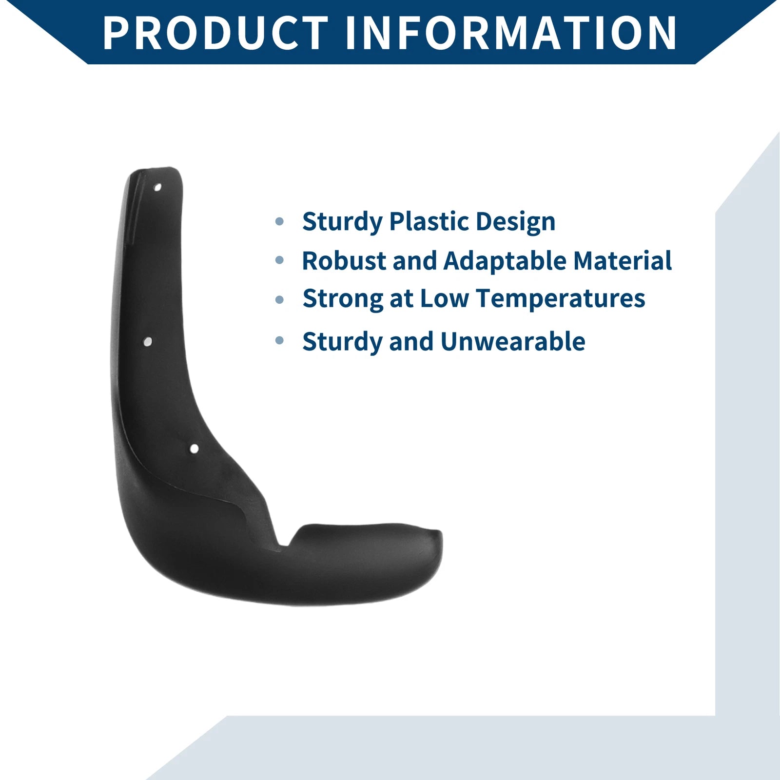 Set of 4 Mud Flaps Splash Guards for Citroen Picasso (2004–2014)
