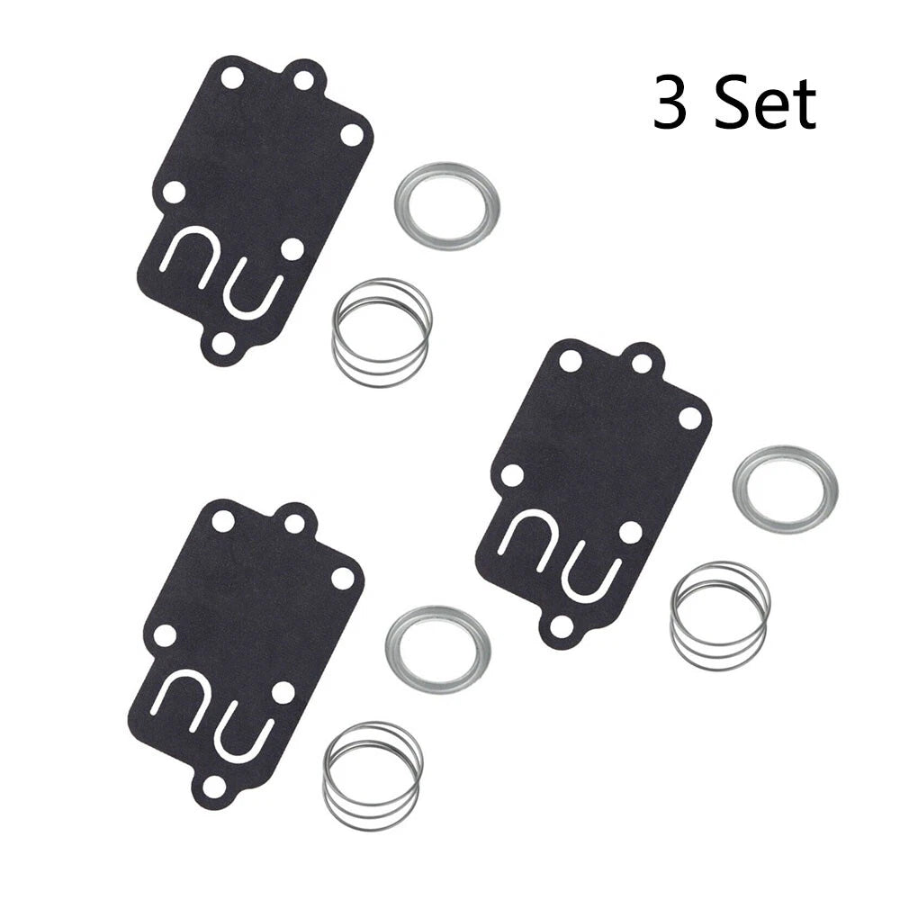 Set of 3 Carburetor Diaphragm Kit for B&S 270026 272538 272538S 272637