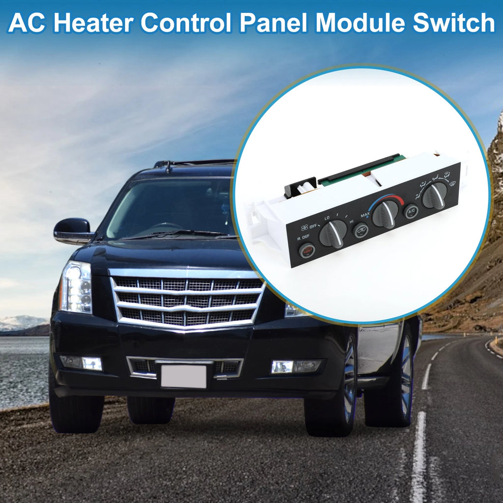 HVAC A C Heater Climate Control Panel Replacement for Cadillac Escalade (2000)