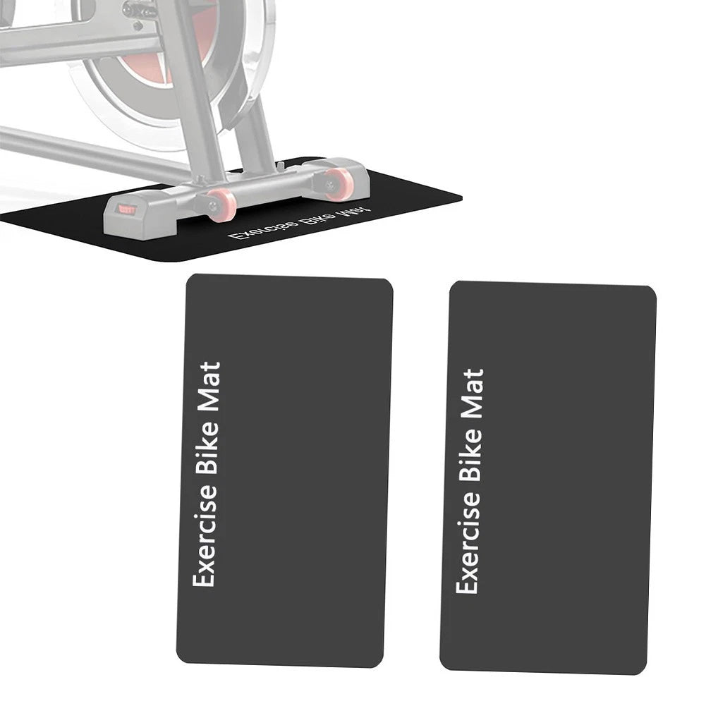 Exercise Bike Mat for Easy Cleaning and Portability
