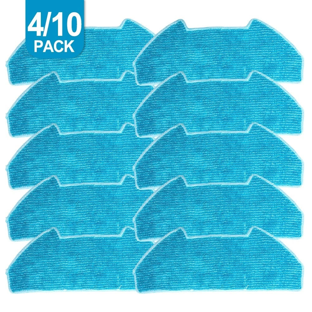 Microfiber Cleaning Pads for SmartAI S8 Pro, Redroad R10 Robots