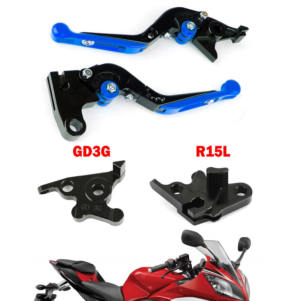 Adjustable Clutch Brake Lever for Yamaha MT125 (2014–2019) Blue T9