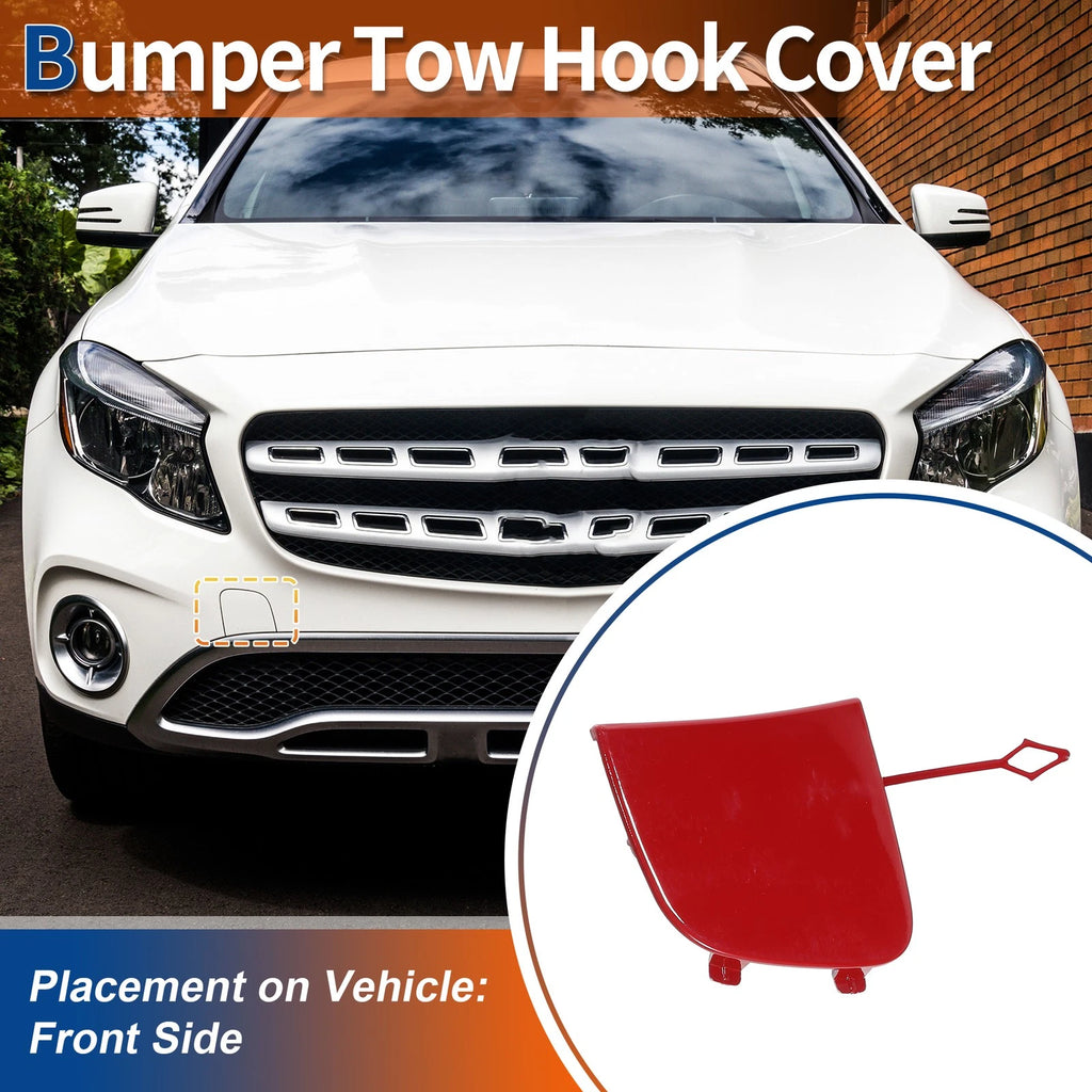Front Tow Hook Cover Replacement for Mercedes-Benz GLA X156 (2014–2019)