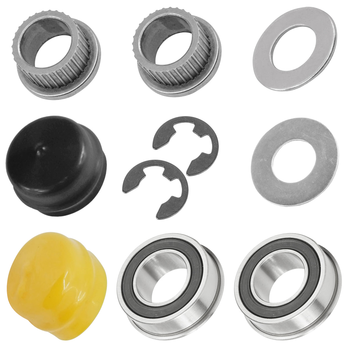 Steering Spindle Bushing Kit Replacement for John Deere GT225 (2001–2011)