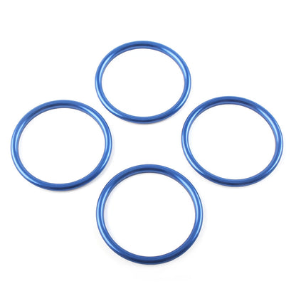 Set of 4 Air Condition Vent Outlet Inner Ring Trim for Audi A1 S1 8X (2010–2018) Blue
