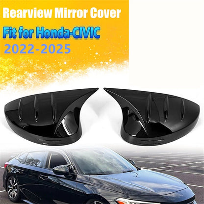2X Side Rear View Mirror Cover Trim for Honda Civic Sedan & Hatchback (2022–2023)
