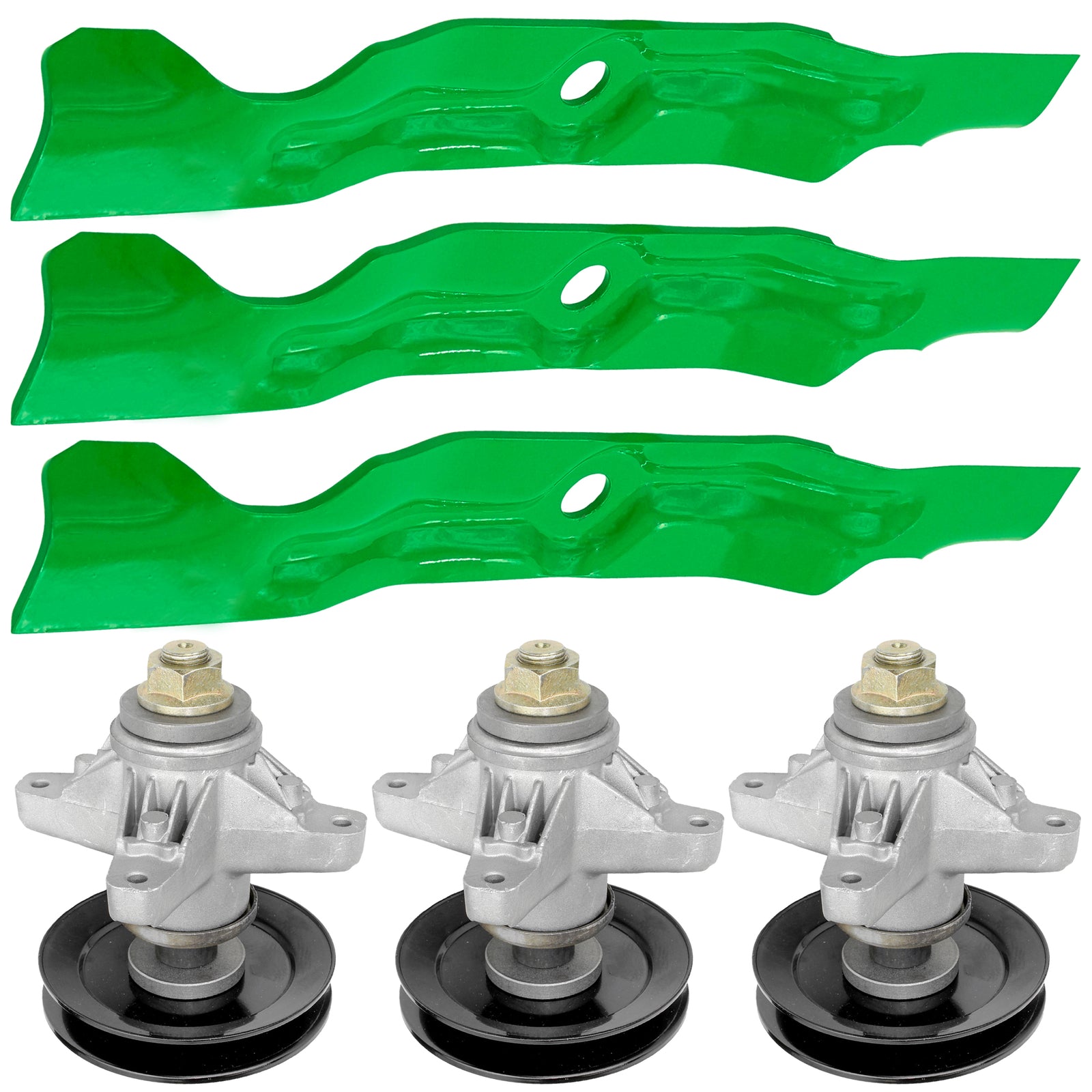 Deck Spindles and Blades Replacement Kit for Cub Cadet LT 1050 (2004–2017)