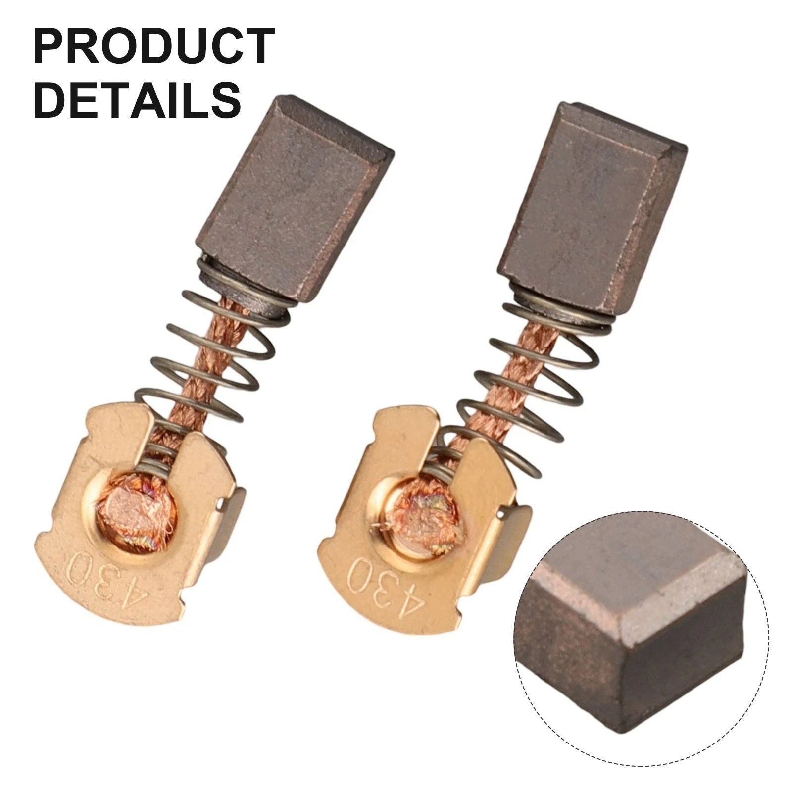 Carbon Brushes for Angle Grinder CB-430 BGA450 DGA452