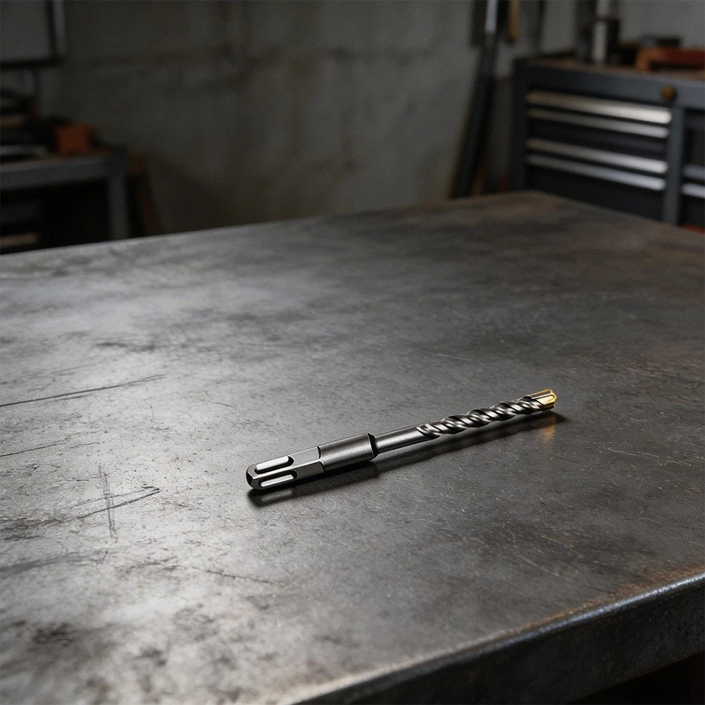 Carbide Tip Hammer Drill Bit Set for Construction (Double Groove)