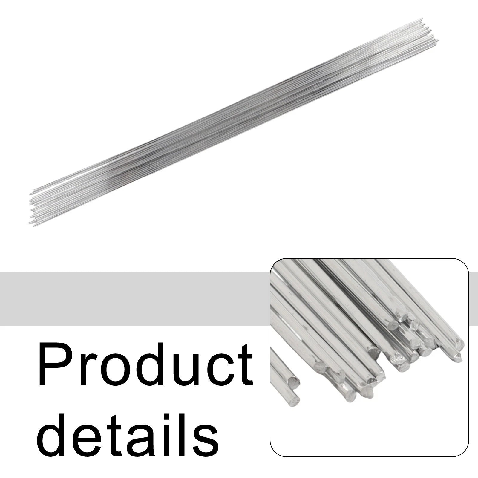 20pcs 450mm Aluminium Welding Rods for Easy Brazing