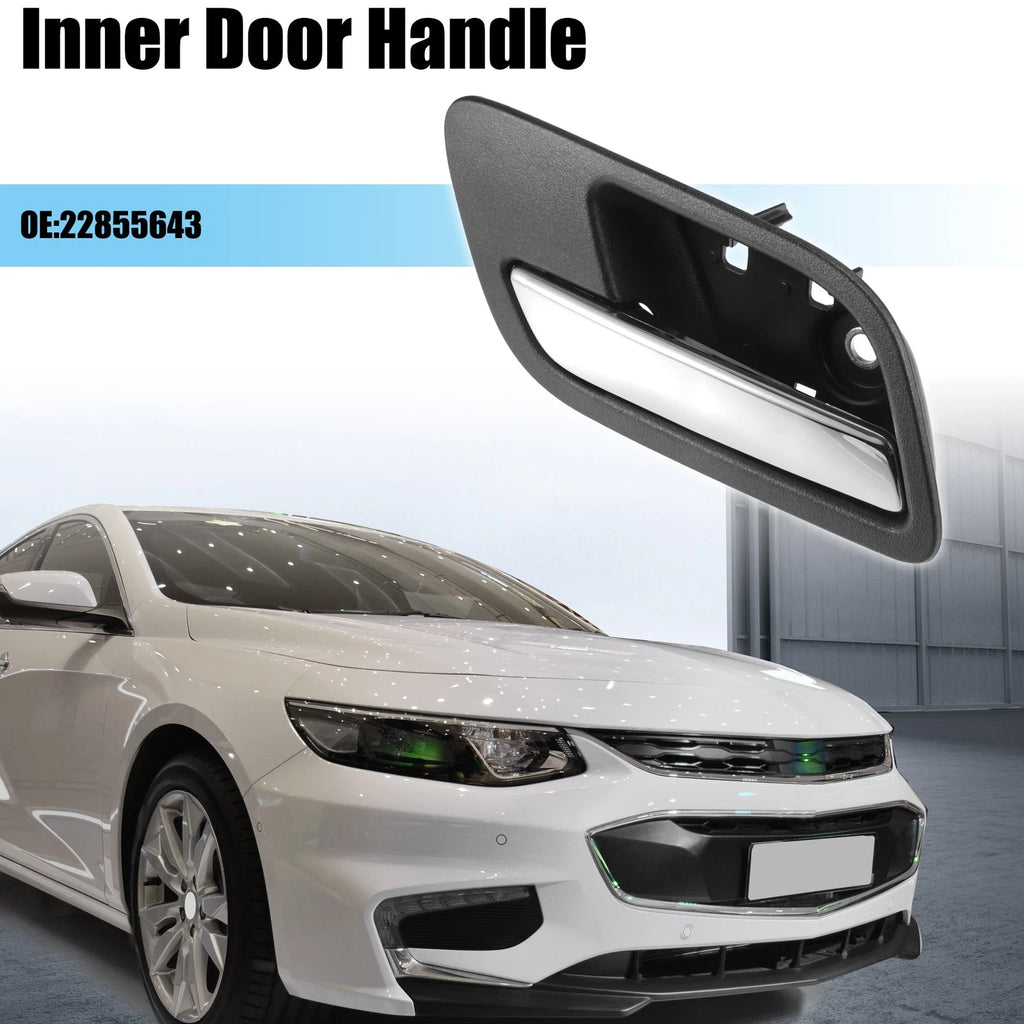 Rear Left Car Inner Door Handle Replacement for Chevrolet Silverado 2500 (2011–2019)