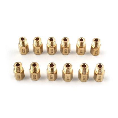 12 x Carburetor Main Jets for Mikuni VM TM (#330-#440) Motorcycle