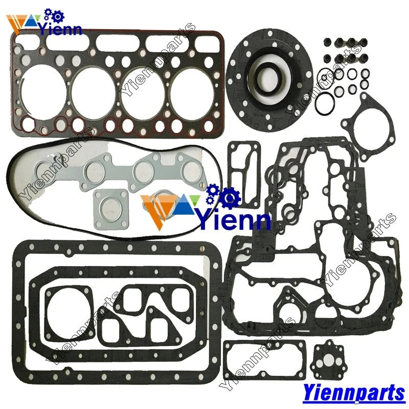 V1701 Overhaul Rebuild Kit for Kubota Engine (Piston, Liner, Gasket, Bearing)