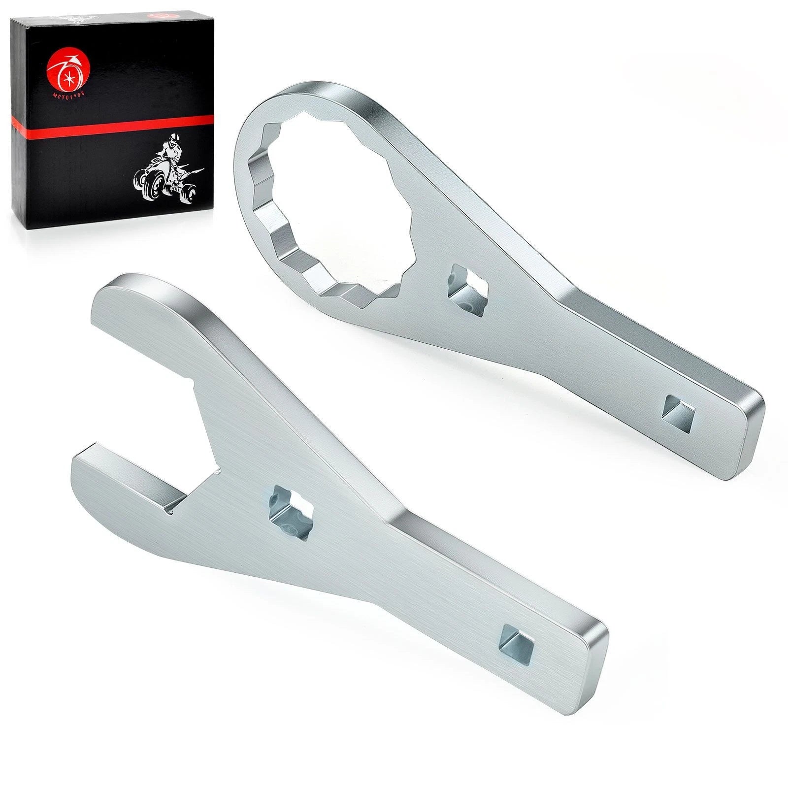 Set of 2 Rear Axle Nut Wrench Tools for Honda Sportrax 300 TRX300EX (1993–2008)