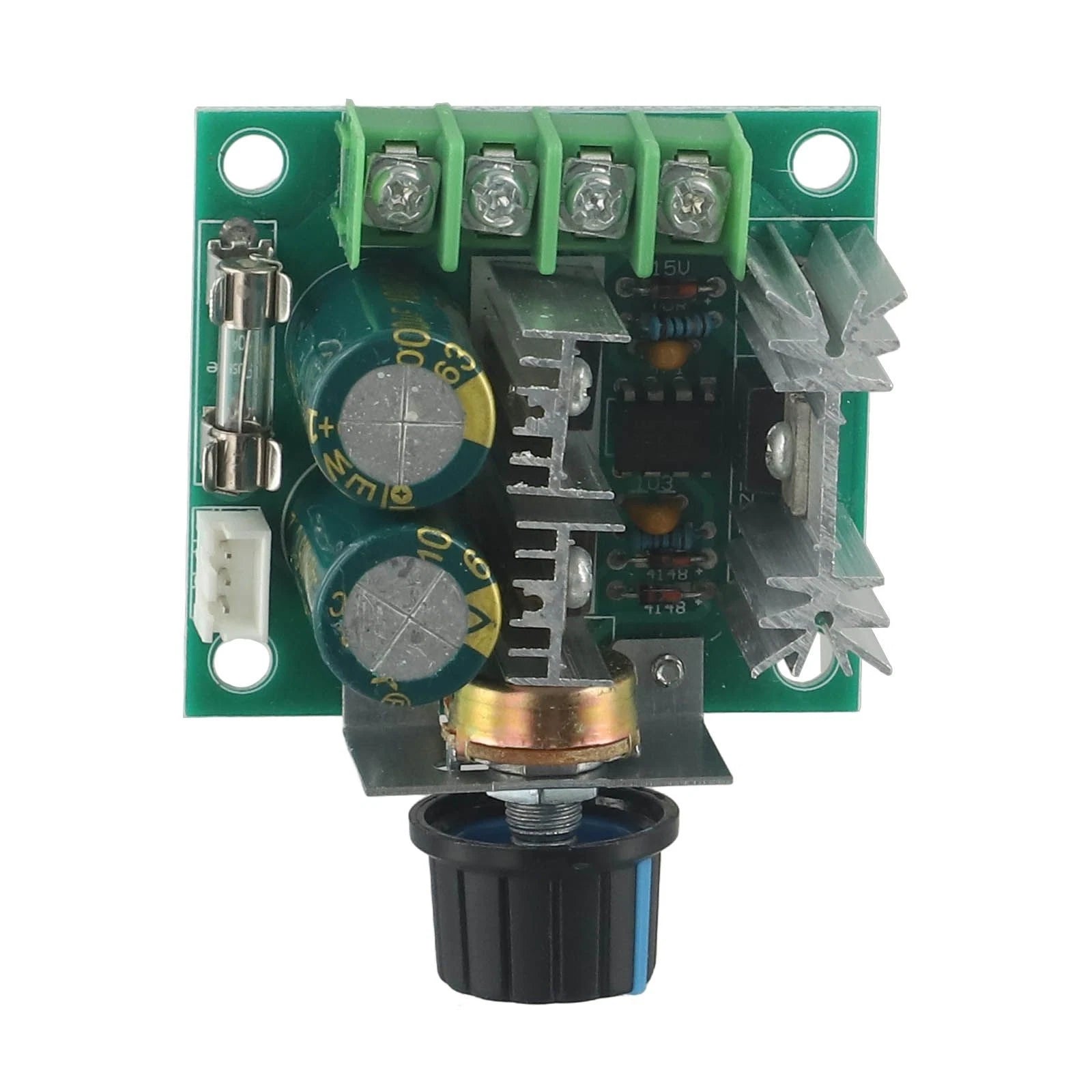 PWM Regulator 10A DC with Adjustable Potentiometers for Automotive Use