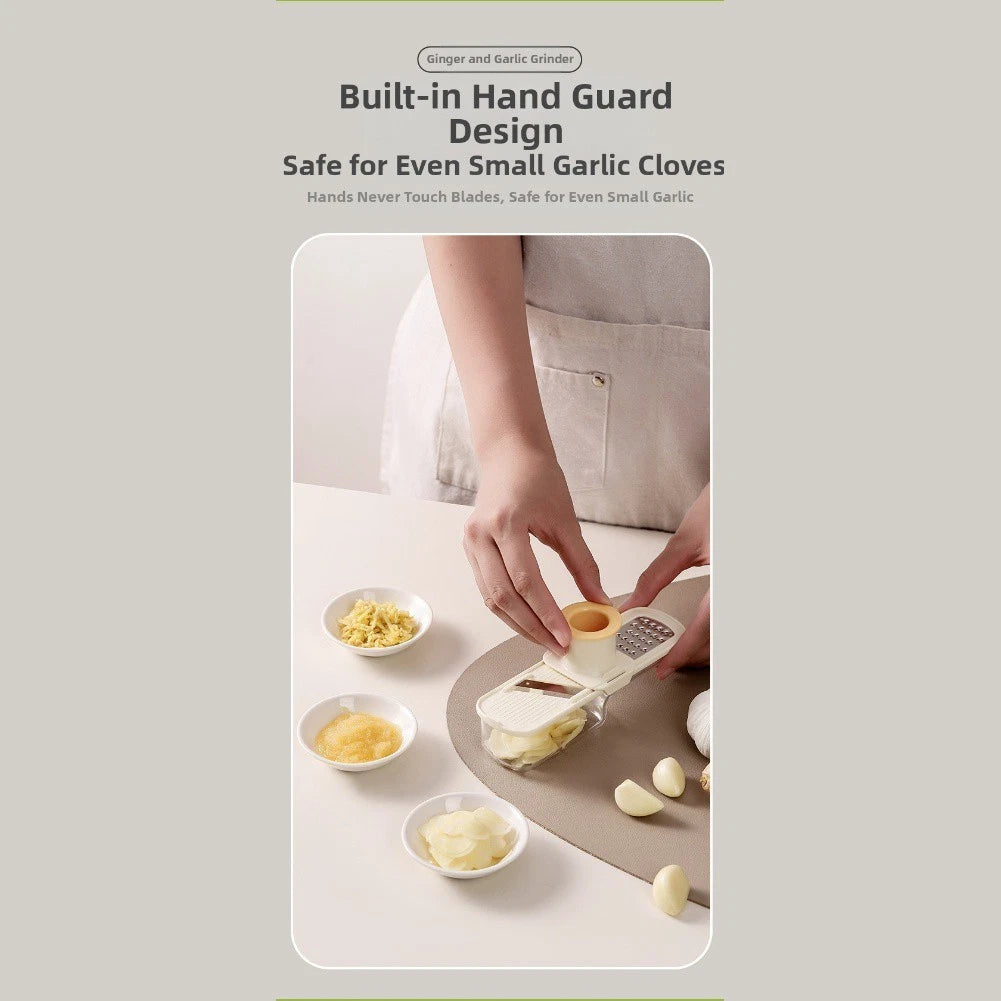 Multifunction Mini Garlic Slicer for Easy Cleaning