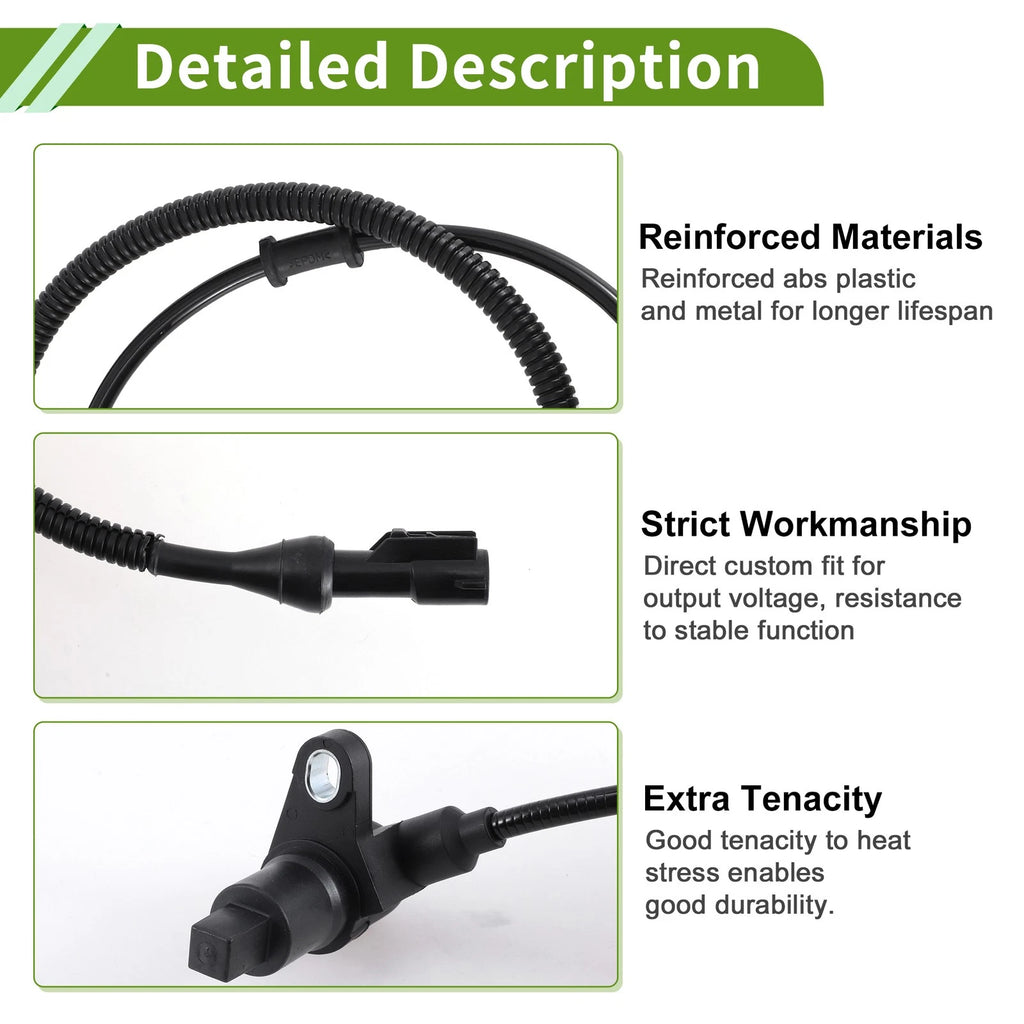 ABS Wheel Speed Sensor Replacement Front for Ford Windstar (2004–2007)